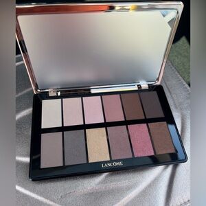 Lancôme 12-Pan Neutral Eyeshadow Palette Rose Gold Brown Smoky Glam
